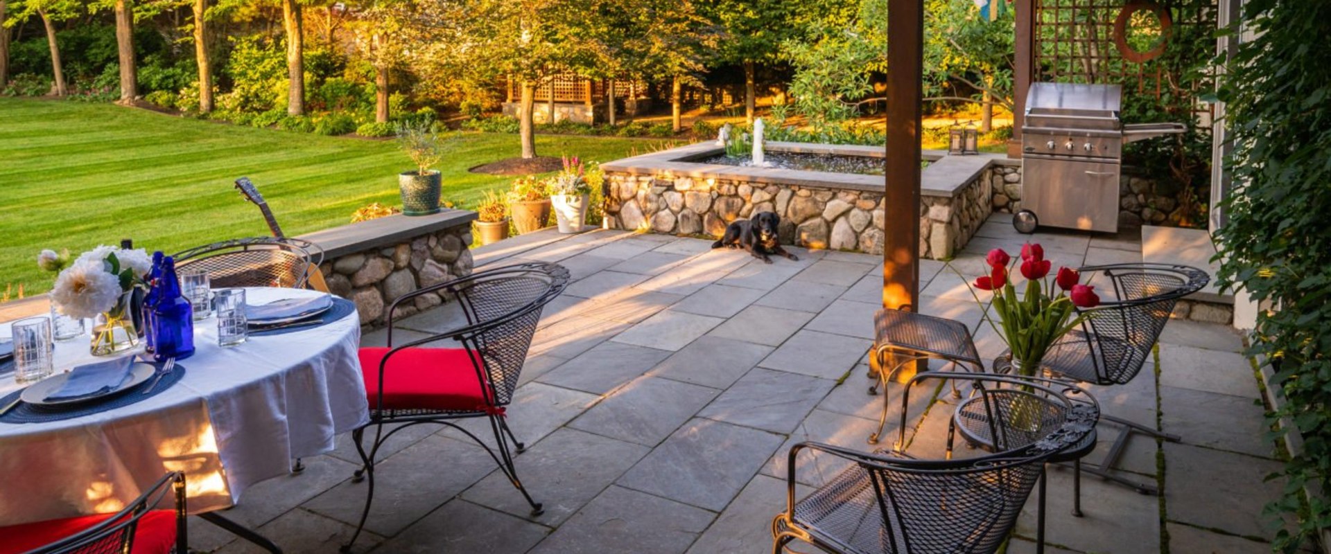 Design Tips For Outdoor Living Spaces Using Energy Efficient Lighting In Natick, MA